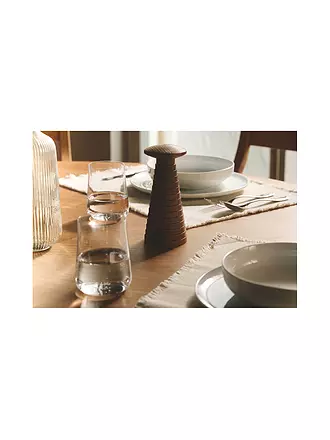 ALESSI | Salz-, Pfeffer- und Gewürzmühle YUCATAN Holz/Braun | 